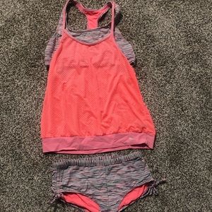 Girls 2 piece swimsuit